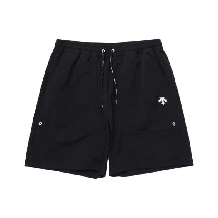 DESCENTE BLEU Casual Shorts Unisex-0