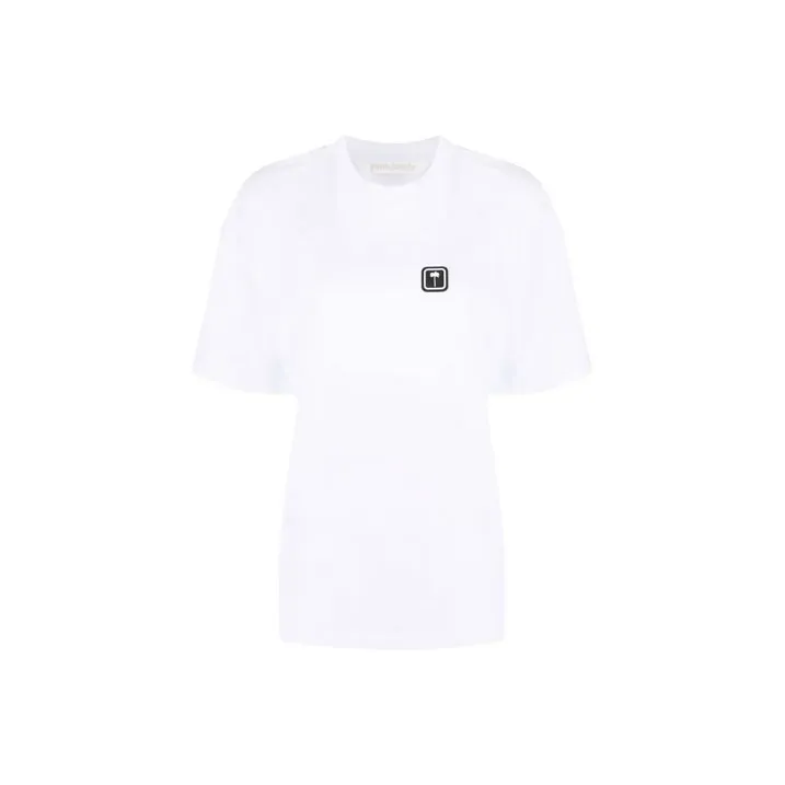 PALM ANGELS Pxp Patch Detail T shirt-0