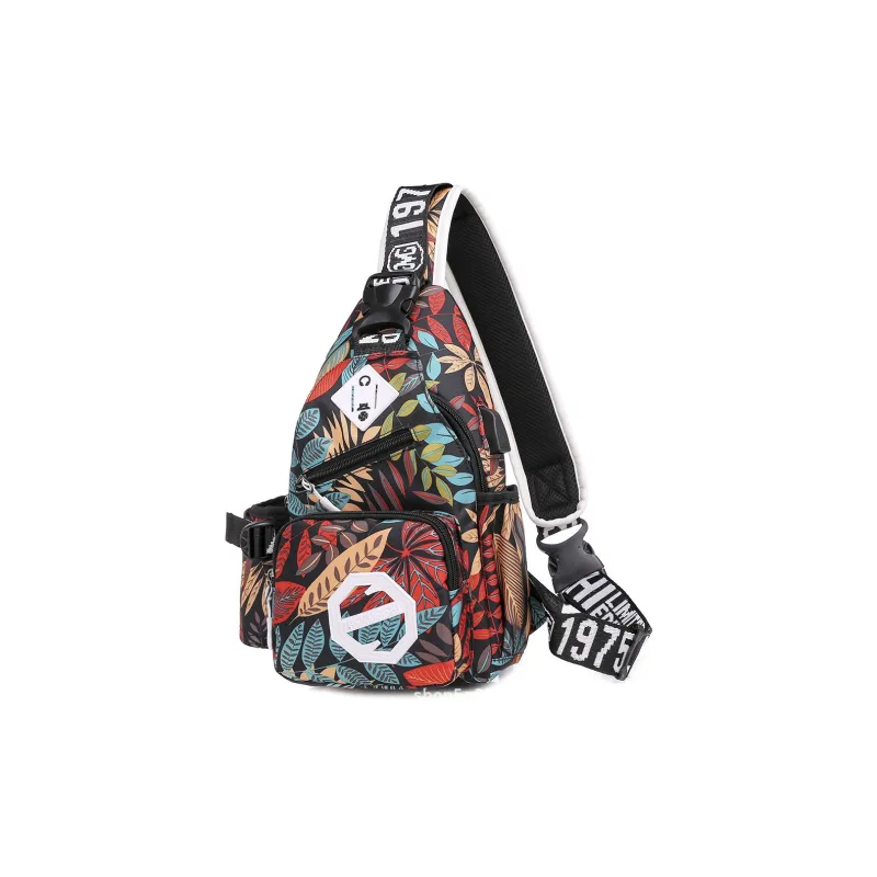 G FAVOR Oxford Sling Bag Regular Unisex Multicolor-4