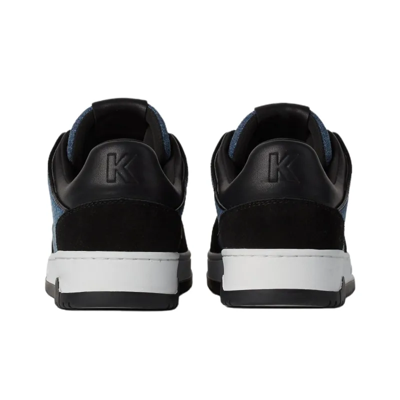 KARL LAGERFELD KLJ KREW Low Top Skateboard Shoes Men's Blue-4