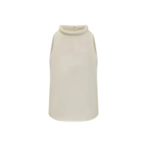 Loulou De Saison Tank Tops Women's Ivory White