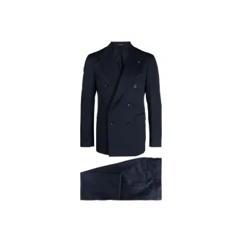 Tagliatore Peak lapels Double breasted Suit