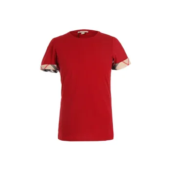 Burberry T Shirts Women's Red