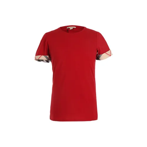 Burberry T Shirts Women's Red