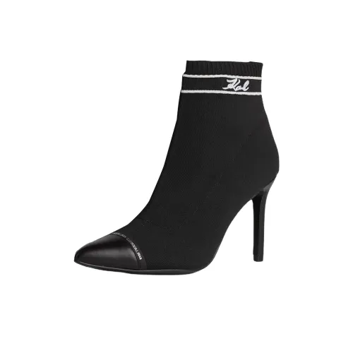 KARL LAGERFELD / Karl Lagerfeld Jeans Pandara Signia 95mm Knitted Boots Women's