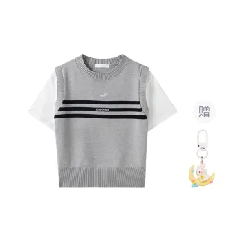Princess Berdele Set in Sleeve T Shirt Women's Gray/Giveaway