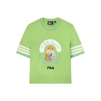 FILA T-Shirts Women's Fluorescent Lime Green