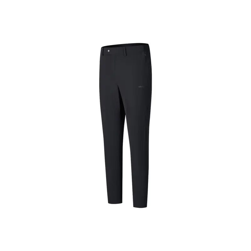 Saucony Casual Pants Men's Patent Leather Black-0