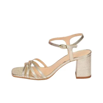 JONAK Victorine One Strap Sandals 7cm Women's Gold