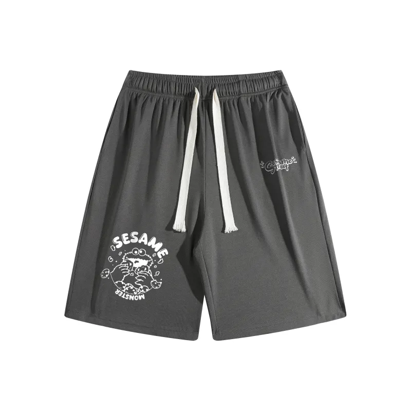 SESAME STREET Casual Shorts Unisex-5