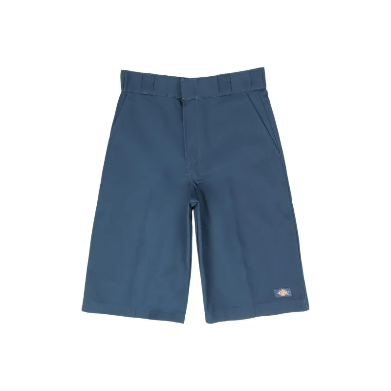 Dickies Logo Patch Knee Length Bermuda Shorts-0