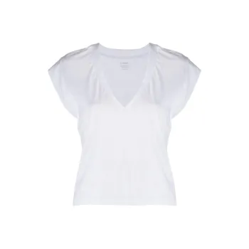 FRAME T Shirts Women's White
