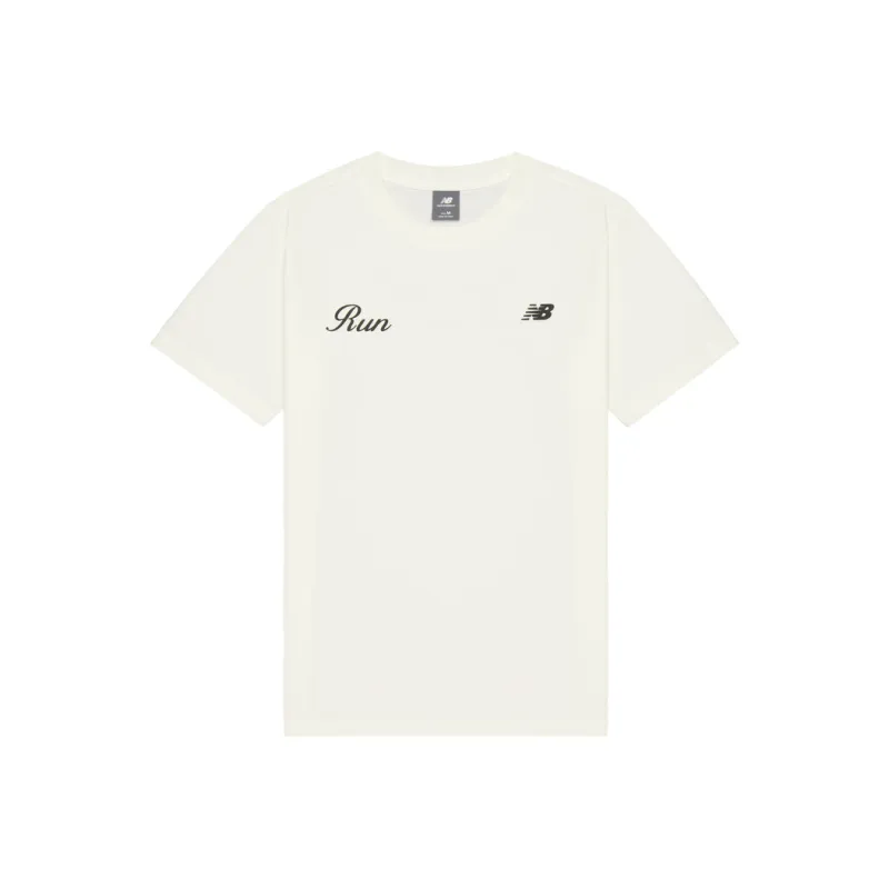 New Balance T Shirt Men's Ivory White-0
