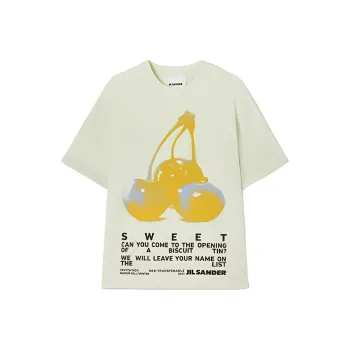 JIL SANDER Graphic print Cotton T shirt