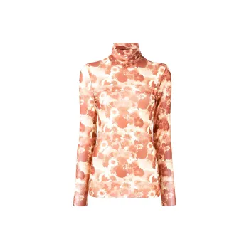 GANNI T-Shirts Women's Orange