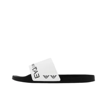 EMPORIO ARMANI EA7 Slide Slippers Unisex White