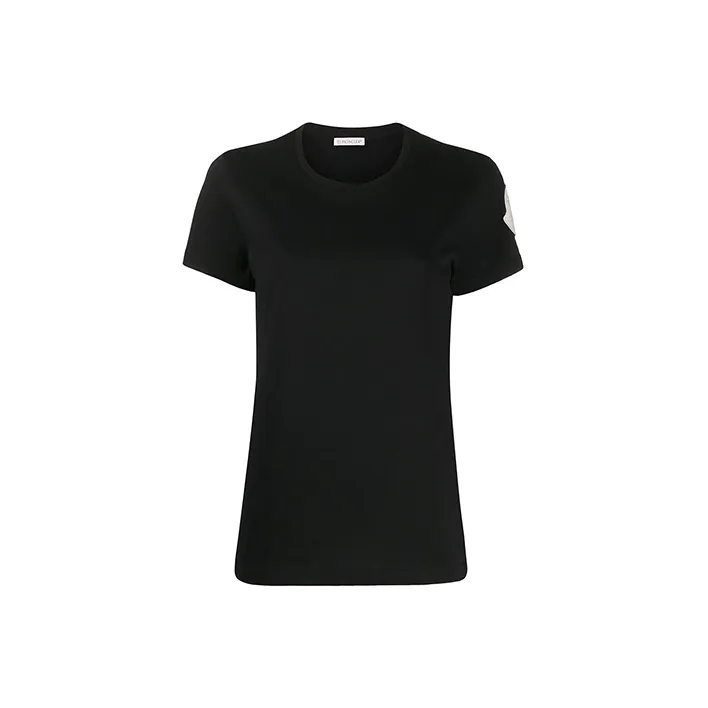 Moncler SS21 T Shirts Women's Black-0