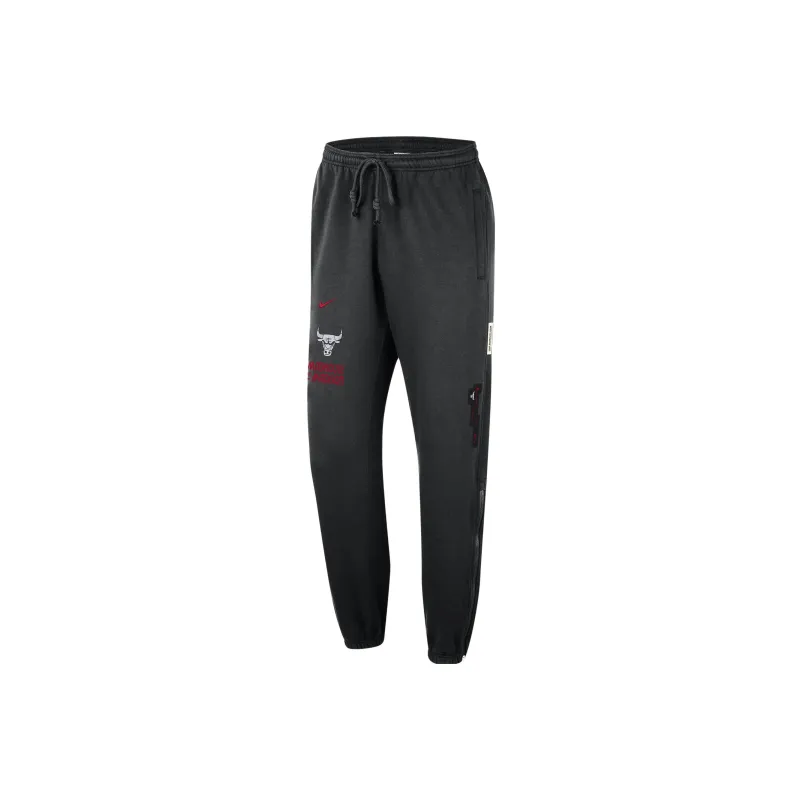 Nike Chicago Bulls Standard Issue 2023/24 City Edition Basketball Shorts Men's Black-0