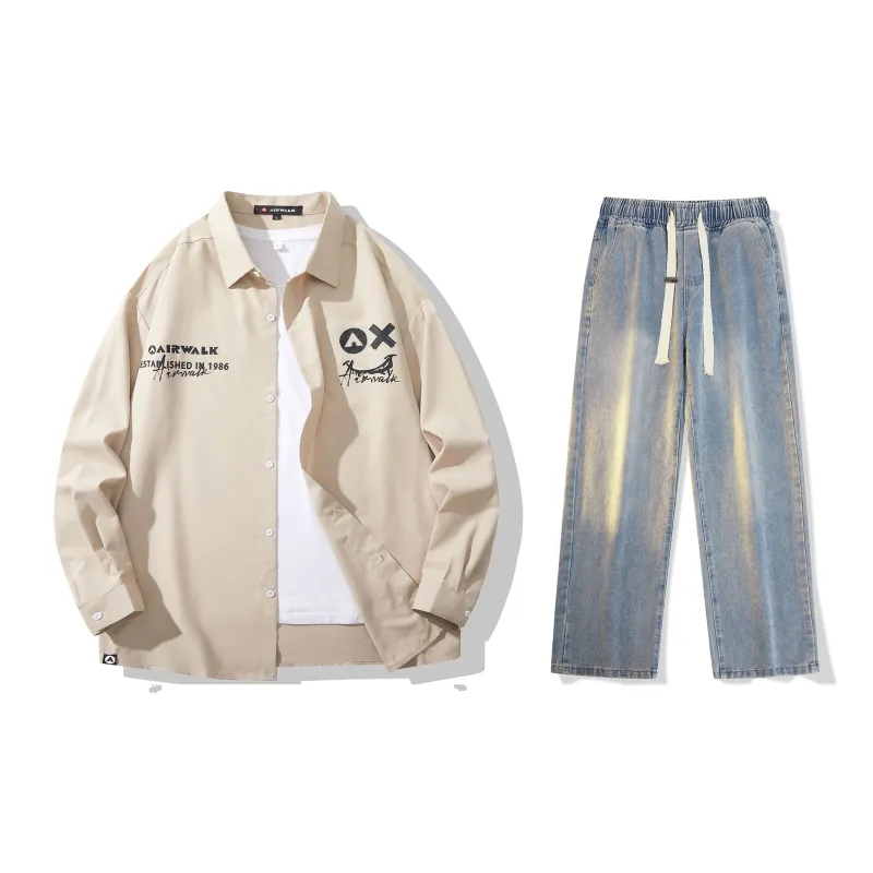 Airwalk Shirt Matching Sets Unisex-26