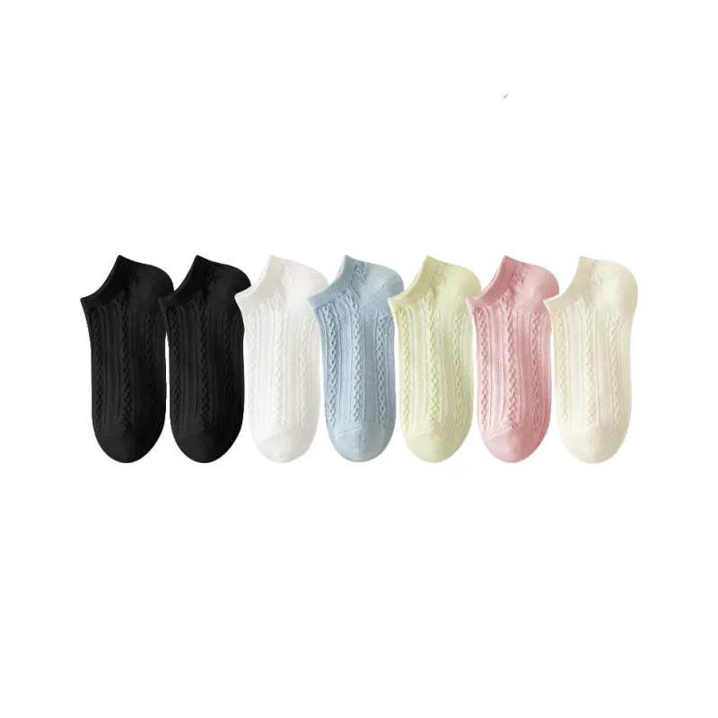 Cotton Gene Ankle Socks Women's 7 Pack-0