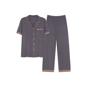 Top Melon Pajama Set Men's Image Color