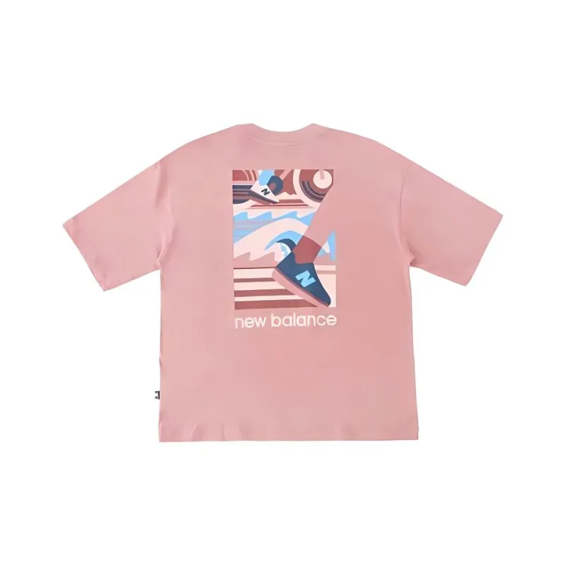 New Balance T Shirt Women's Rose Pink-0