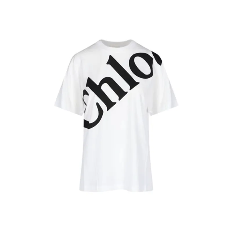 Chloé T Shirts Women's White-0