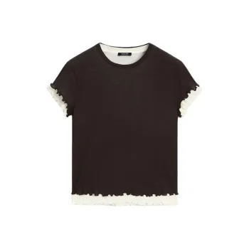 Massimo Dutti T Shirt Women's Brown