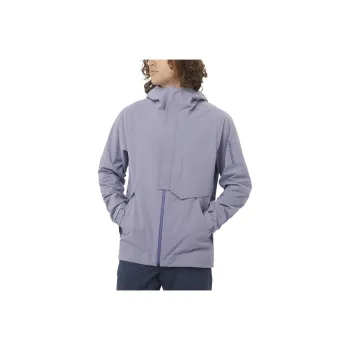SALOMON OUTERPATH Climbing Clothing Men's Blue Purple