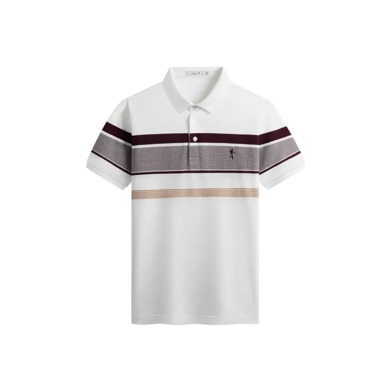 Dance With Wolves Polo Shirt Men's Raw White-0