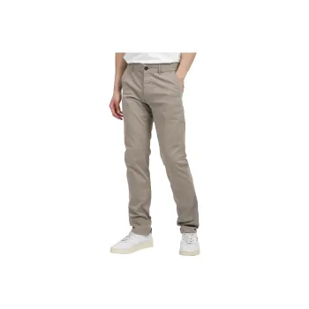 HUGO BOSS Mid rise Stretch cotton Chinos