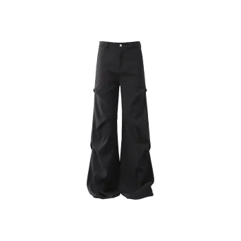 WOLF CODE Casual Pants Unisex Black