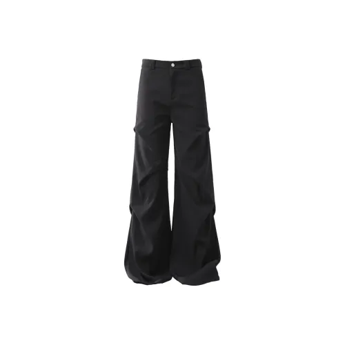 WOLF CODE Casual Pants Unisex Black