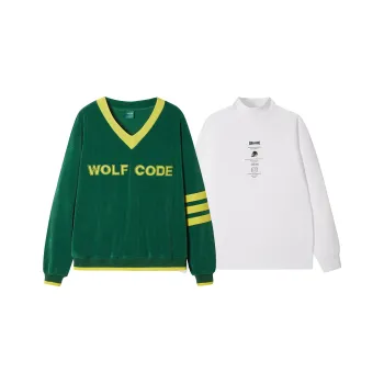 WOLF CODE Sweatshirt Sets Unisex
