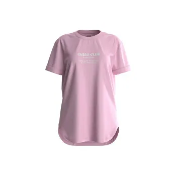 GUESS T-Shirt Women's Light Pink