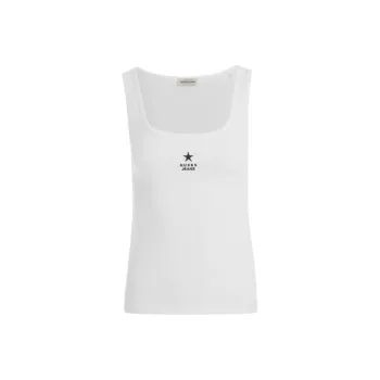 GUESS Tank Tops Women's White