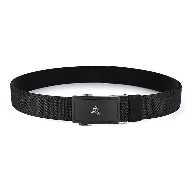 POLOMEISDO Nylon Webbing Stretch Belt Unisex Width 3.5CM-9