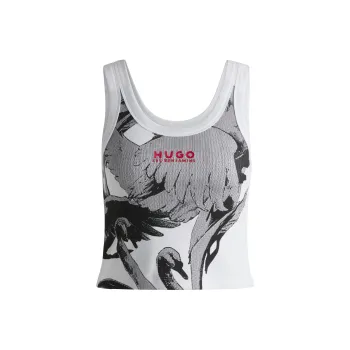 HUGO BOSS x Les Benjamins FW24 Tank Top Women's White