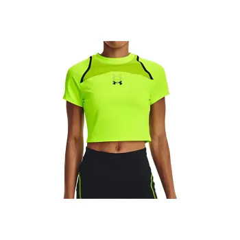 Under Armour Anywhere Crop Tops Women's Green