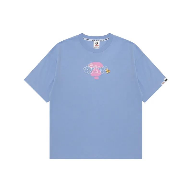 Aape Logo print T shirt-2