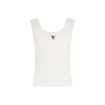 GUESS Tank Tops Women's White
