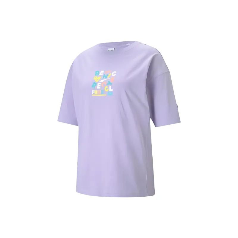 PUMA T-Shirt Women's Light Lavender-0