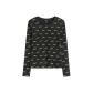 Black Green Print