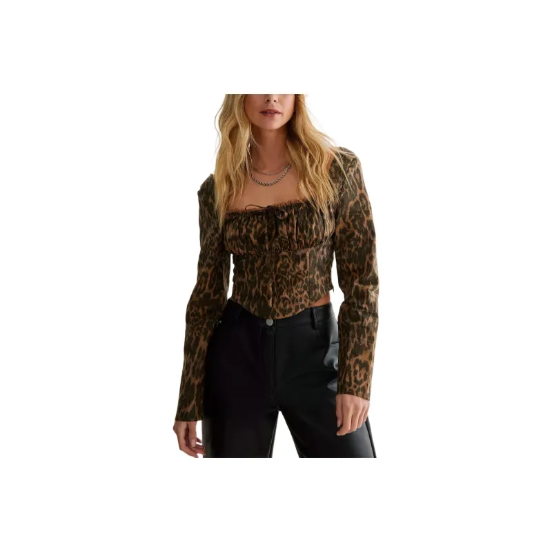 NASTY GAL T-Shirt Women's Brown-0