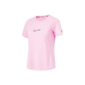LiNing Running Collection T-Shirt Women's Diamond Pink