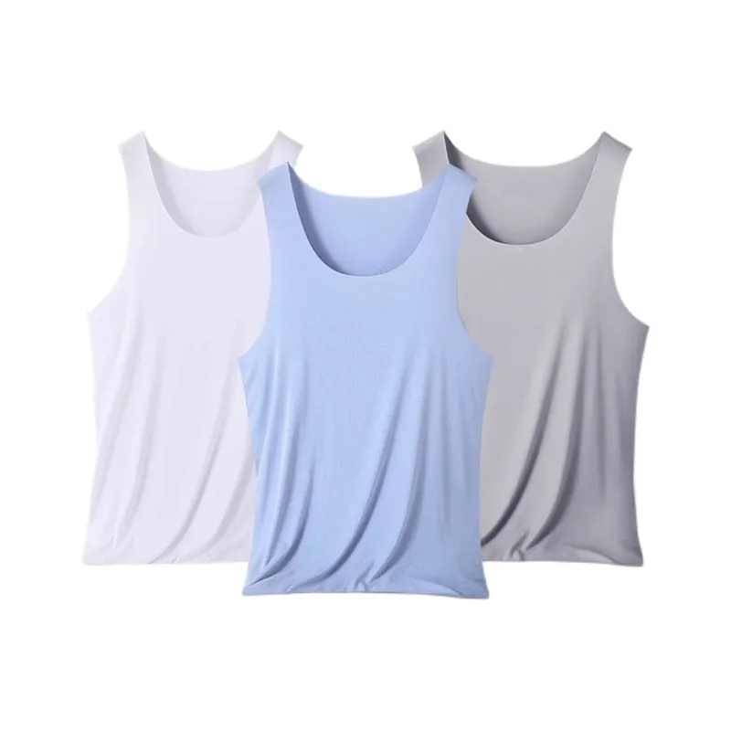 H YXIANG Tank Top Men's Combo Set-14