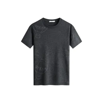 Dance With Wolves T Shirt Men's Dark Gray