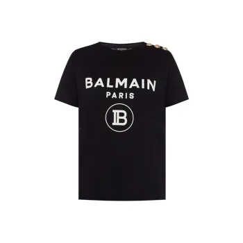 BALMAIN T-Shirts Women's Black