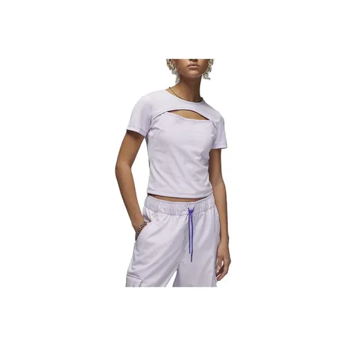 JORDAN Crop Tops Women's Grape Purple