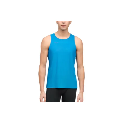 HOKA ONE ONE Tank Top Men's Blue